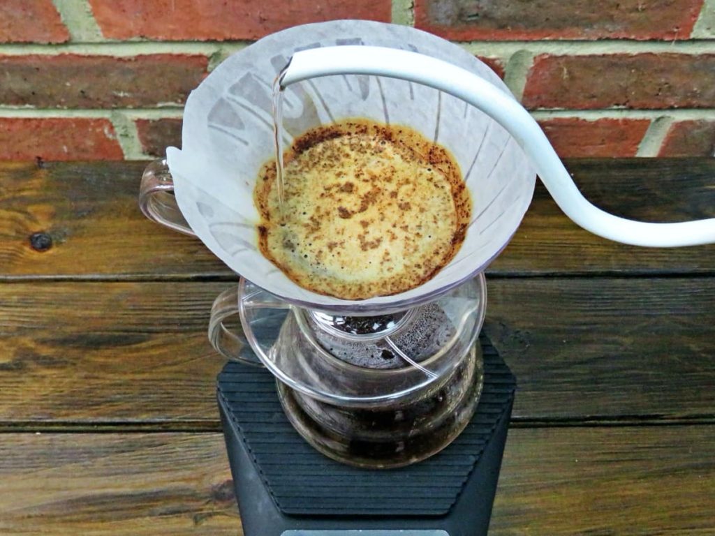 Come fare un buon caffè con Hario dripper V60.